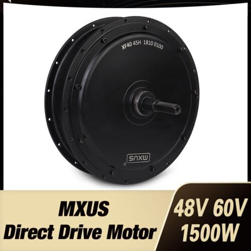 48V 60V 1500W Direct Drive Brushless Hub Motor E-bike Motor Rear Wheel Drive MXUS Brand XF40 45H