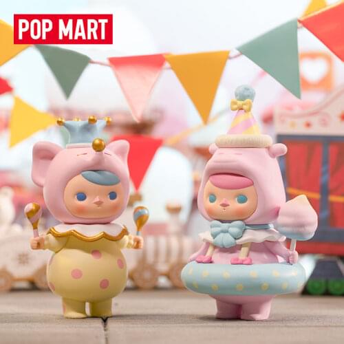 Original POPMART PUCKY Fairy Circus Series Blind Box Toys Doll Confirm Style Cute Anime Figure Gift
