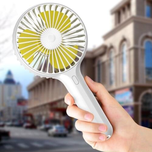 Handheld Fan Fans Fan USB Recharging Desk Face for Home Travel Air Cooling