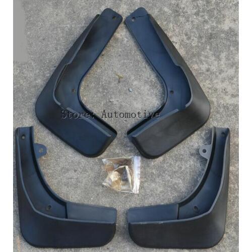 Front Rear Mud Flaps For VW CrossPolo 2011-2016 Mudflaps Splash Guards Mud Flap Mudguards Fender 2012 2013 2014 2015