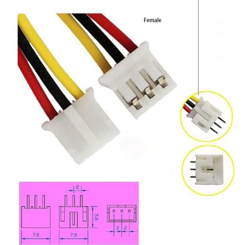 Generador connection terminal alternation 220v 380v 400v Rubber Shell male female docking