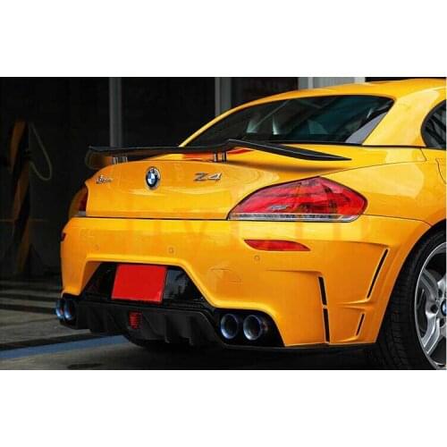 Universal Auto GT JDM 3D Racing Car Trunk Real Carbon Fiber Rear Trunk Boot Tail Wing Spoiler Wings Lip For Sedan BMW BENZ AUDI