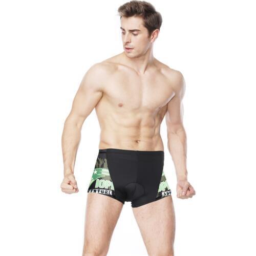 ILPALADINO Riding Gel Shorts Bicycle Breathable Underwear 3D Padded Bike Short Men Green Eagle Black Panties Cycling Shorts