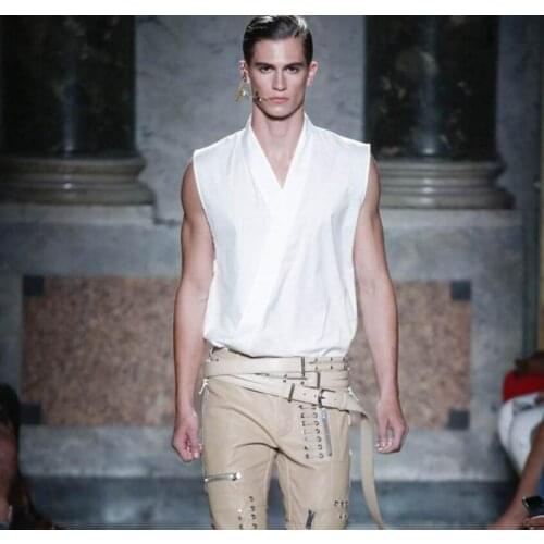 Мужские футболки без рукавов ZHQUNHUU China At AliExpress