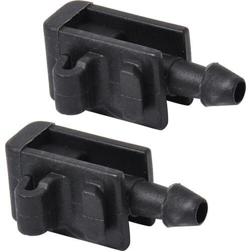 1 Pair Windshield Wiper Washer Spray Nozzles For Megane II