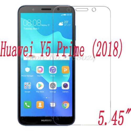 2PCS Tempered Glass 9H Explosion-proof Protective Film Screen Protector mobile phone for Huawei Y5 Prime (2018) 5.45"