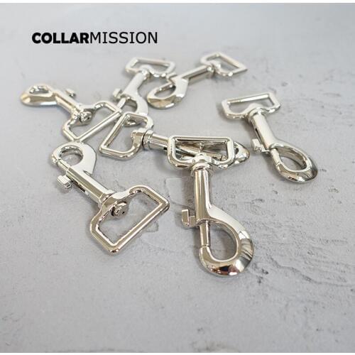 20pcs/lot DIY for dog collar metal buckle bag cat pet leash backpacks accessories 25mm Zinc Alloy swivel snap hooks PK25Y