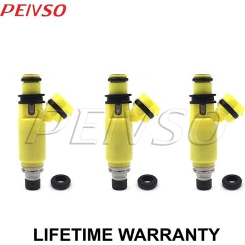 3x 15710-76G50 Fuel Injector for Suzuki Alto / Carry Truck / Kei / Swift / Every F6A 0.6L