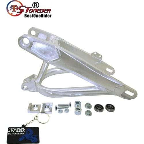 STONEDER Triangle Aluminum Rear Swingarm For Disc Brake 12" 14" Wheel Pit Dirt Bike