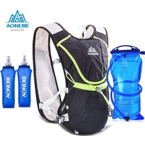 AONIJIE Running Marathon Hydration Nylon 8L Outdoor Running Bags Hiking Backpack Vest Marathon Cycling Backpack