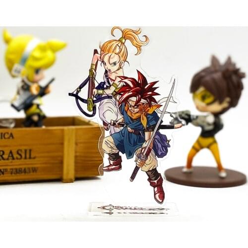 Chrono Trigger Chrono Marl HM acrylic stand figure model plate holder cake topper anime Japanese
