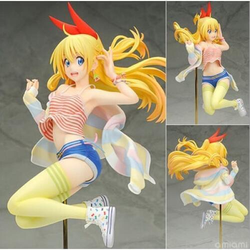 NEW hot 23cm Miss big Kirisaki Chitoge Nisekoi action figure toys collection Christmas gift doll no box