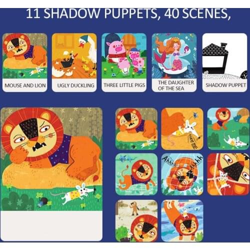 Projection Flashlight Toys for Kids Flashlight Story Book Light-up Fairy Tale Projection Lamp