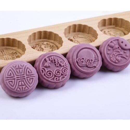 Making Mung Bean Sorbet Baking Tool Kitchen Baking Mooncake Moulds Gift for Kids