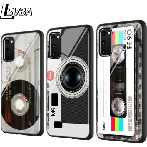 Classical Cassette Tape For Samsung Galaxy S20 FE Lite Ultra Plus Note 10 lite A01 A11 A21 A31 A41 A51 A71 A91 Phone Case