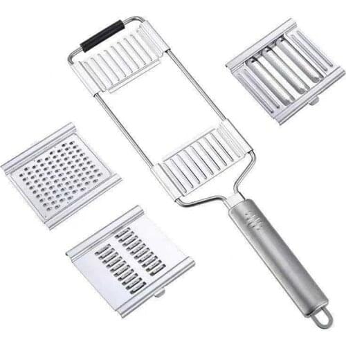Kitchen Accessories Multi-purpose Vegetable Slicer Stainless Steel Grater Cutter Shredders Fruit Potato Peeler Carrot Grater
