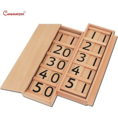 Math Toys Montessori Seguin Board Wood Material Friendly Child Sensory Number Teach Aids Learning Math Toys Puzzles