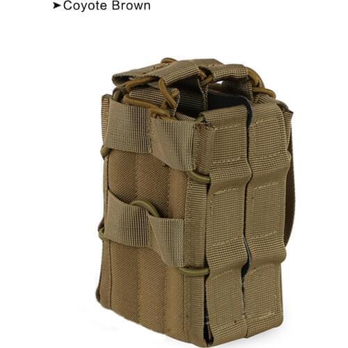 IDOGEAR MOLLE Modular Double Magazine Tactical Pouch Mag Pouch 5.56mm Airsoft Gear Tacitcal Molle Pouch 3539