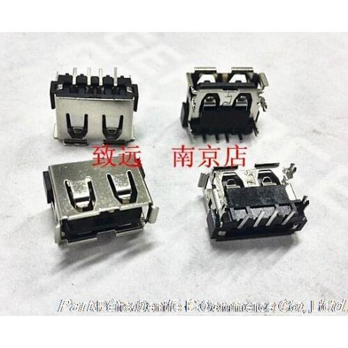New! 10pcs/lot USB 2.0 Port Jack Plug Female Socket Motherboard Connector for Acer Aspire 5232 5241 5516 5517 5532 5541