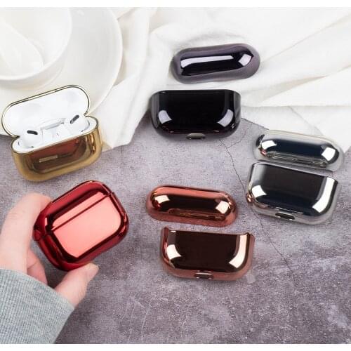 Transparent Wireless Earphone Charging Cover Bag for Apple AirPods Pro Cases Hard PC Bluetooth Box Headset Clear Protective