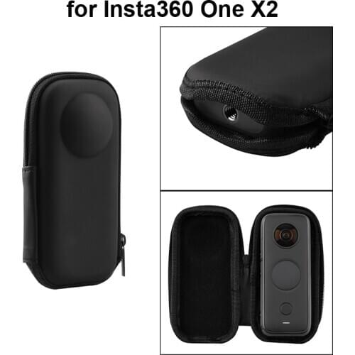 Portable Mini PU Storage Bag for Insta360 One X2 Panoramic Action Camera Accessories Waterproof Carrying Case Protective Box