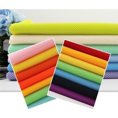 150cm wide Three layer sandwich mesh cloth sandwich mesh fabric 3D elastic mesh cloth air bed fabric sofa shoes raw material