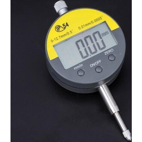 High Quality 0.01mm Digital Dial Indicator Meter IP54 Oil-proof 12.7mm/0.5" Electronic Micrometer Carbide Tip Precision Gauge