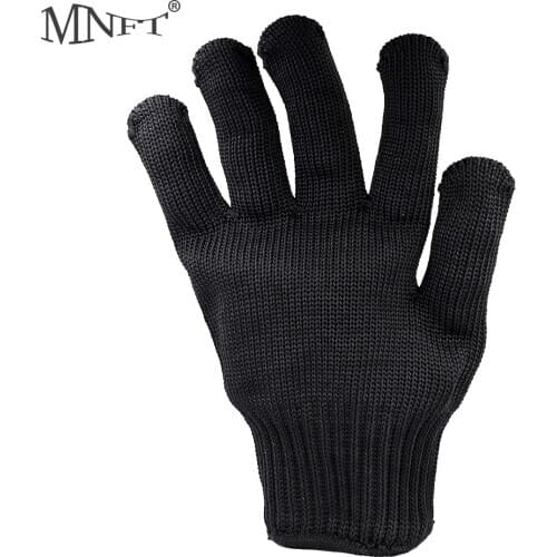 MNFT 1Pcs Fishing Cut-proof Wear Resistant Antistatic Wire Hunting Gloves Outdoor Work Gloves