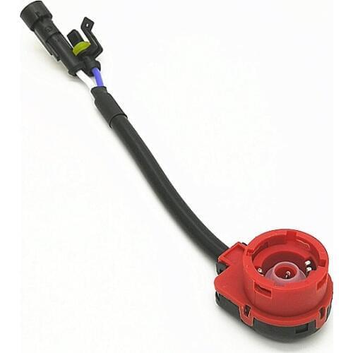 10Pcs D2S adapter D2R D2C HID Wiring Harness AMP adapter Converter Wire Plug Cable Connectors D2S socket base