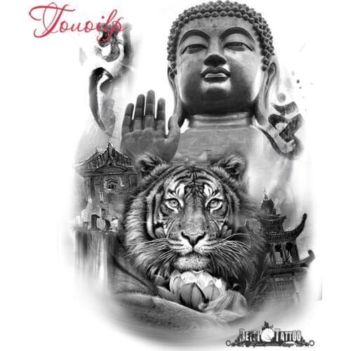 DIY Diamond Embroidery 5d Diy Buddha statue and tiger Diamond Painting Cross Stitch Needlework Mosaic Full Rhinestone Home Decor