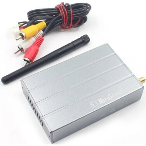 Brand New Car WiFi Display Mirror Link Box Adapter MiraScreen DLNA Airplay for Android iOS Aluminum alloy Shell