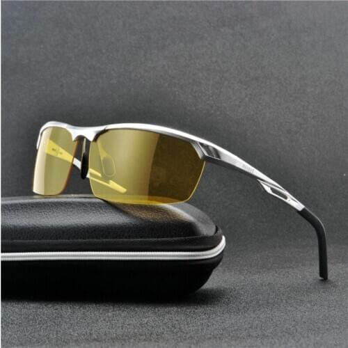 MINCL Brand Polarized Sunglasses 2019 NEW Men Driving Sun Glasses Goggle With Case Night Vision Glasses UV400 Eyewear NX
