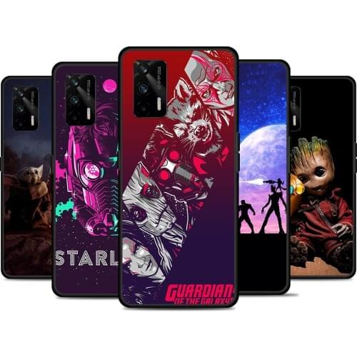Guardians of the Galaxy For Realme 8 GT Neo Flash Edition Explorer Master Q3 Pro Narzo30 C21 C11 C20A C21Y Phone Case