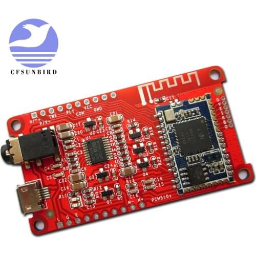CSRA64215 4.0 4.2 Bluetooth Module HIFI Digital Amplifier External DAC Board PCM5102A Low Power APTXLL Lossless Compression