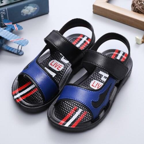 Kids Boys Summer Sports Sandals Hiking Beach Outdoor Open Toe Sports Sandals for Kids Baby Sandals