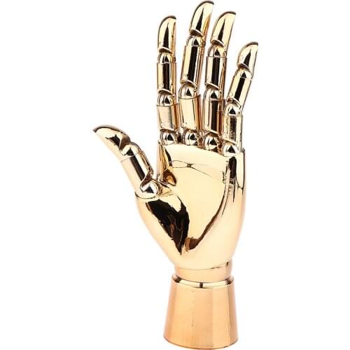 Artist Drawing Manikin Articulated Mannequin Hand with Flexible Fingers - Perfect for Drawing and Jewelry Displaying