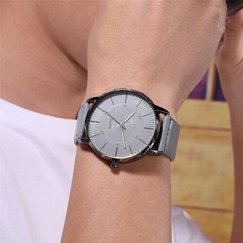 New Fashion Unique Design Brand Men Watch Luxury Casual Clock Sports Quartz Wrist Watch Men Clock Relogio Masculino Gift