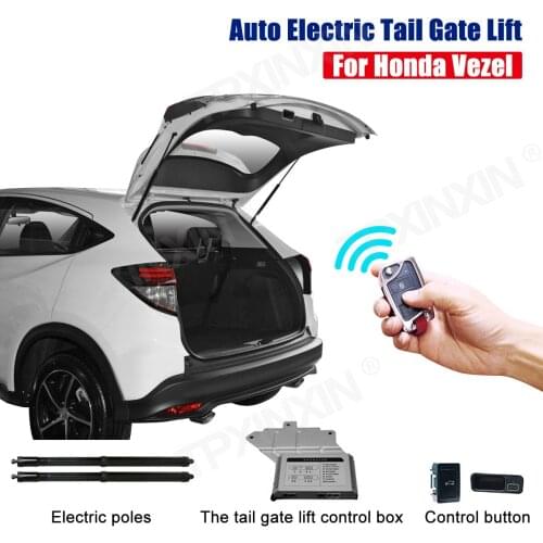 Easy to install Smart Auto Electric Tail Gate Lift for Honda HRV 2015+ with Remote Control Drive Seat Button Control Set
