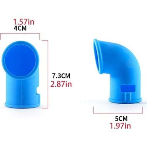 Silicone Pressure Cooker Exhaust Pipe 1 pcs Green Blue Color C1FF
