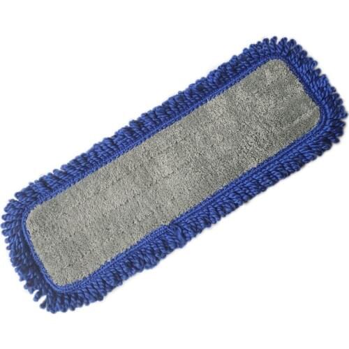 Replacement Microfiber Mop Cloths Washable Dry Wet Mopping Cleaning Pads for 40-45cm Sticky Flat Mop Spare Parts