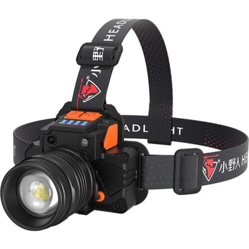 Rechargeable Sensor LED Headlamp Zoom Fishing Headlamp Torch Outdoor Super Bright Headlamp Waterproof Camping Hunting Head Lamp