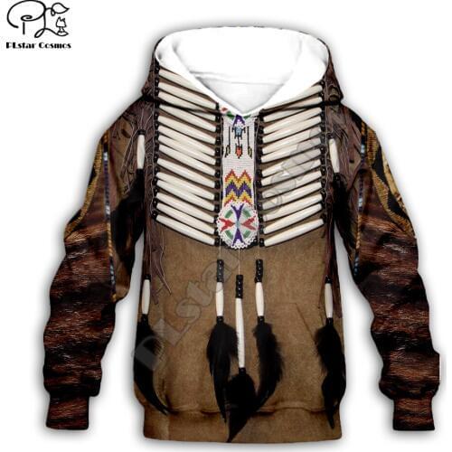Kids Baby Boy Girl Black Native Indian Lakota Skull print 3d Hoodies Tracksuit Children wear Set Cute Sweatshirts-10