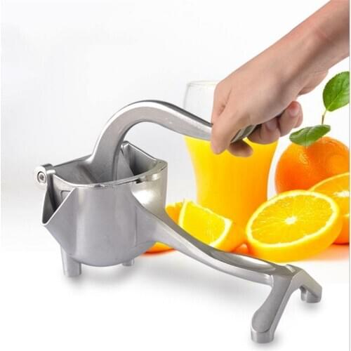 Thickened Manual Fruit Juicer Press Heavy Duty Hand Press Fruit Juicer Alloy Lemon Squeezer Citrus Detachable Lime Squeezer Tool