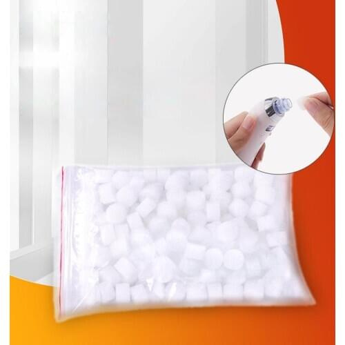150Pcs Cotton Filters 0.47inch Vacuum Device for Dermabrasion Beauty Machine