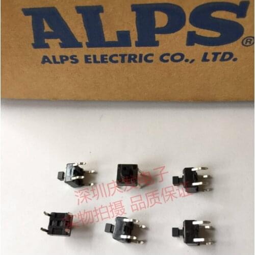 Japan ALPS 6*6*7.3 square button touch switch 4 pins SKHHDAA010 jog