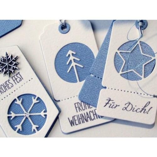 2020 Christmas Snowflake Metal Cutting Dies DIY Scrapbooking Paper Photo Album Crafts Knife Mould Blade Punch Decor Stencils