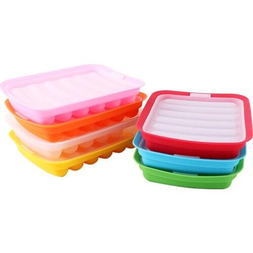 6 Grid Food Grade Silicone Material Sausage Mold Kitchen Tool DIY Kitchen Homemade Hot Dog Mold Cake Silicone Mold