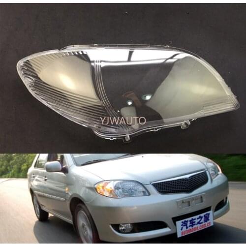Car Headlight Lens For Toyota Vios 2006 2007 Headlamp Cover Car Replacement Auto Shell Cover