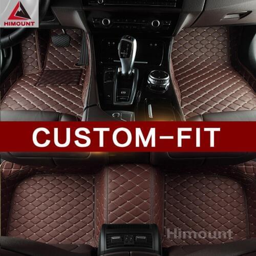 Custom fit car floor mats for BMW 5 series M5 E39 E60 E61 F10 F11 F07 G30 G31 GT 3D all weather car-styling carpets rugs liners