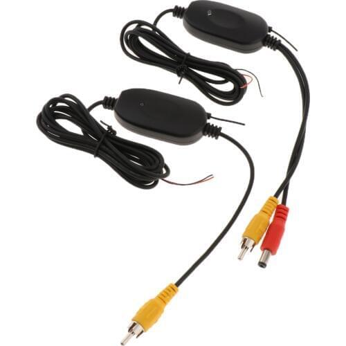 Wireless 2.4G Transmitter Receiver Kit for Car Reverse Rear View Camera